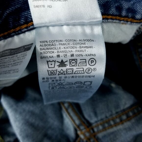 Levis jeans Mens 36×30 Blue Regular Straight Denim - Picture 10 of 13